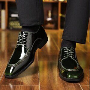 Men’s Jonas Patent Leather Derby Dress Shoes